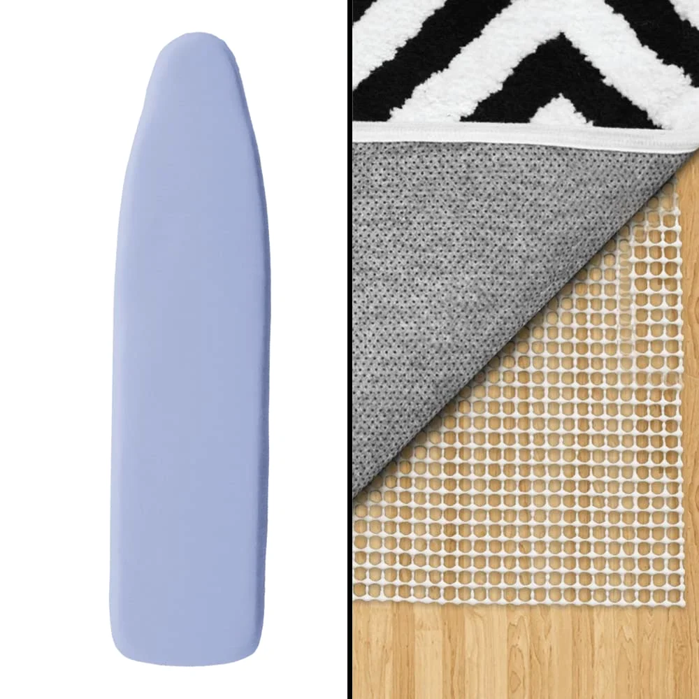 Ironing Board Cover and Rug, 15x54 in, Blue