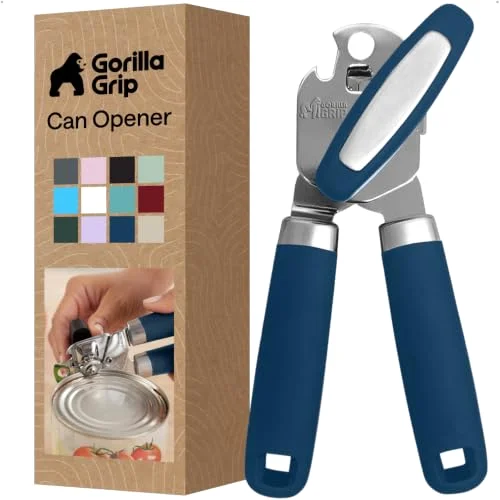 Upgraded Model Stainless Steel Manual, Blue