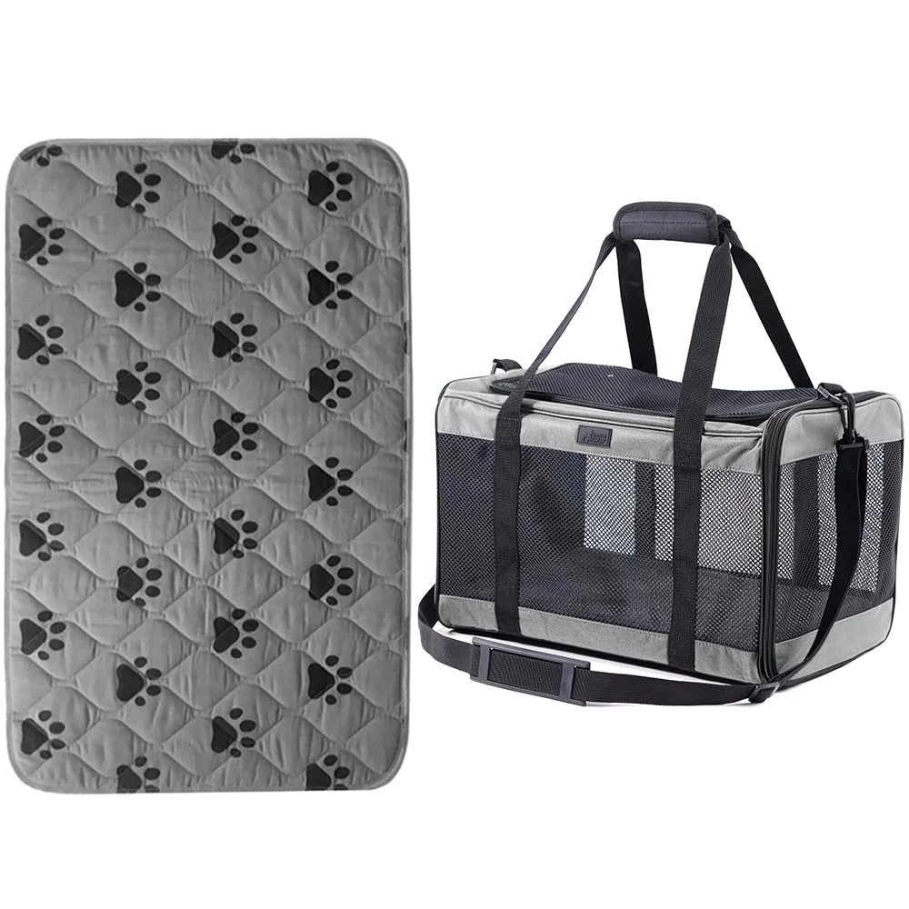 Reusable Puppy Pad, 18x12 in, Gray