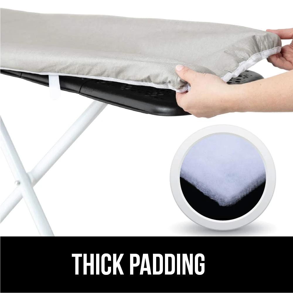 Ironing Board Cover and Felt, 15x54 in, Silver