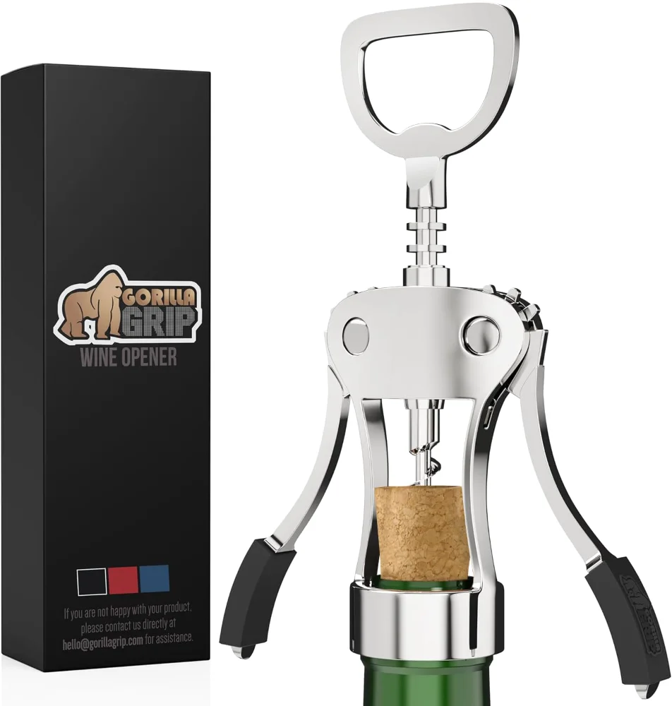 Bpa-free Wine Opener, One Size, Black